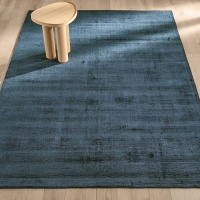 Ковер Tencel Mustha 160 x 230 см синий AM.PM  фото, kupilegko.ru